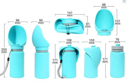 FlipSip Foldable Travel Bottle