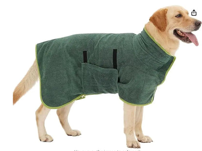FurTouch Pet Bathrobe