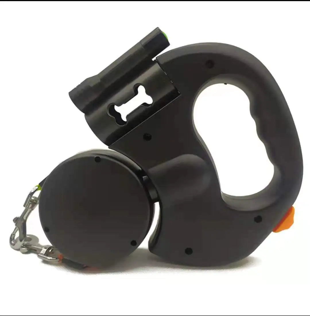 NightTwin Retractable dual leash