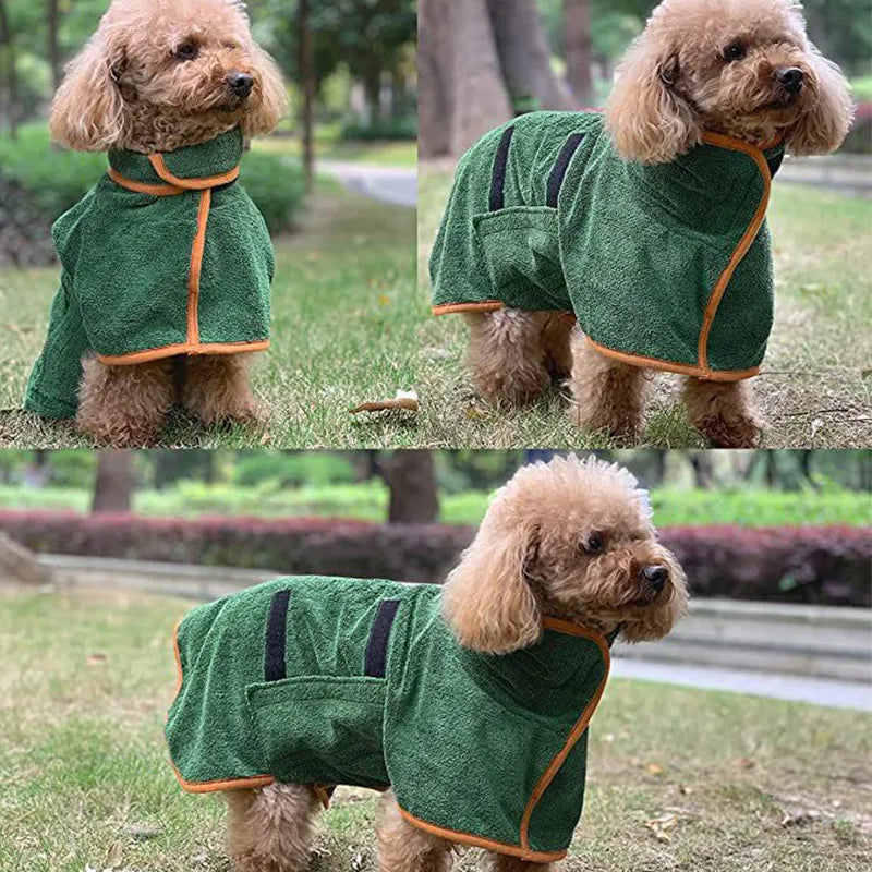 FurTouch Pet Bathrobe
